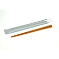 Bamboo Chopsticks in Silver Paper Pouch